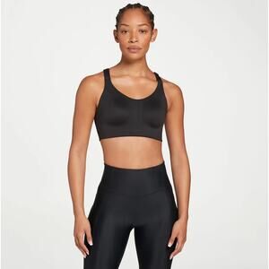 CALIA NWT Made to Move Double Strap Bra Medium Support Black | S